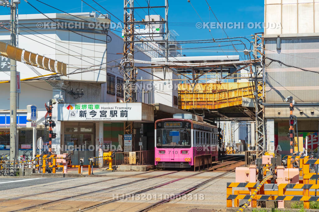大阪府　阪堺電車　新今宮駅前停留場