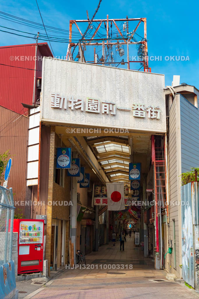 大阪府 動物園前一番街 南側