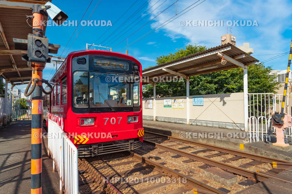 大阪府　阪堺電車　今池停留場