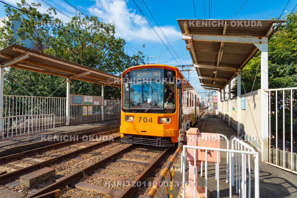 大阪府　阪堺電車　今池停留場