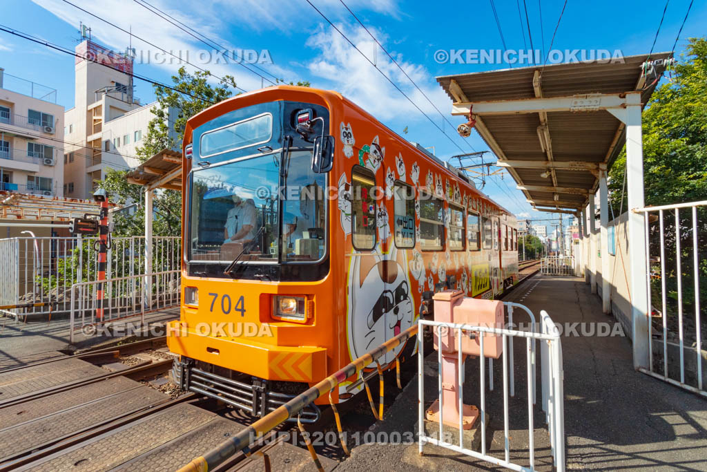 大阪府　阪堺電車　今池停留場