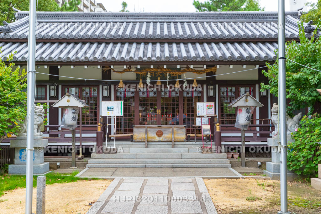 大阪府　田蓑神社（たみのじんじゃ）　拝殿