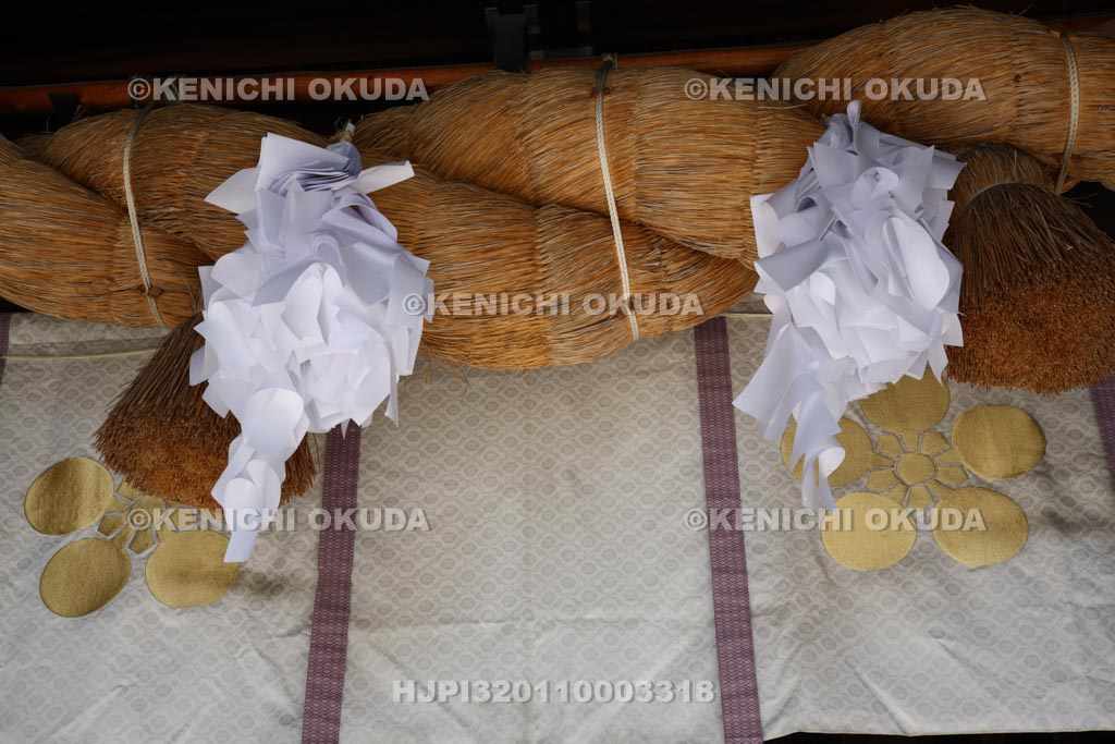 大阪府 大阪天満宮 表門の注連縄