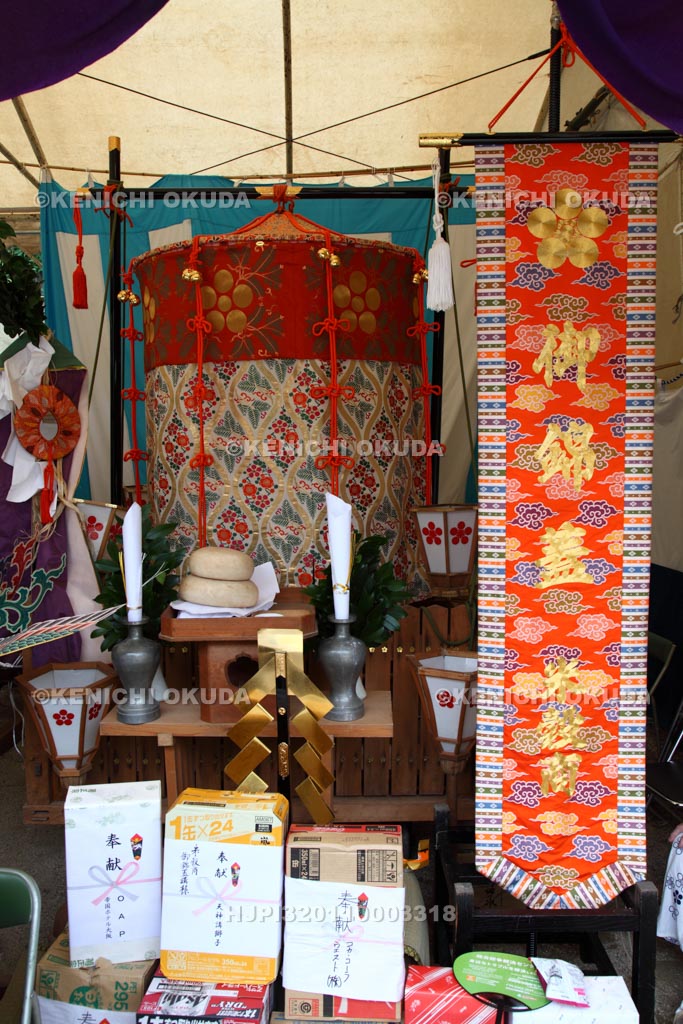 大阪府　天神祭　米穀商御錦蓋講
