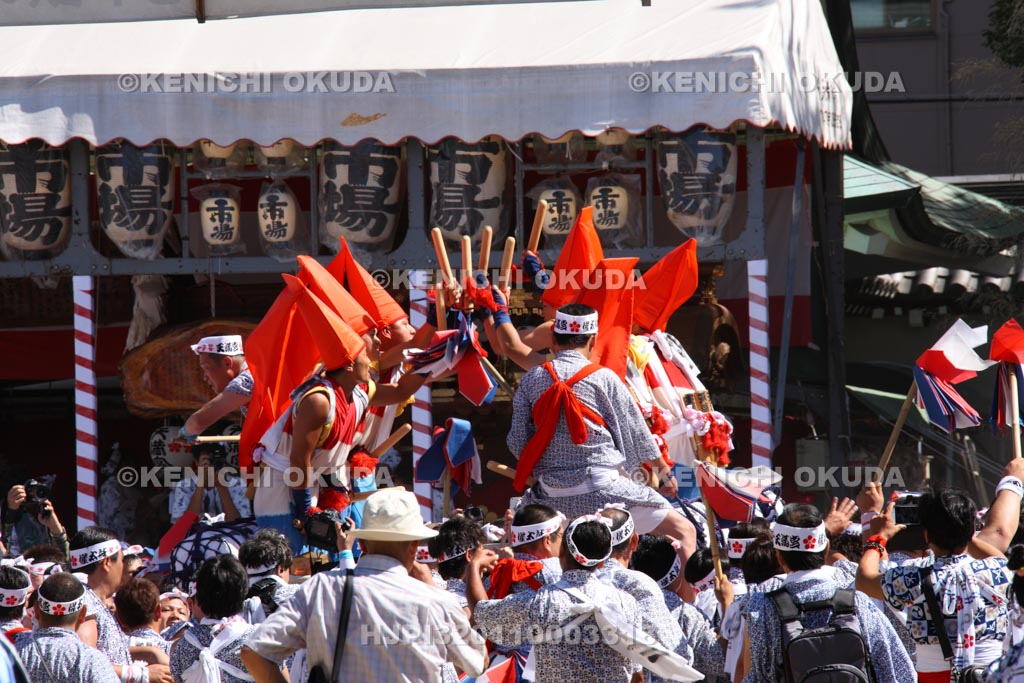 大阪府　天神祭　催太鼓