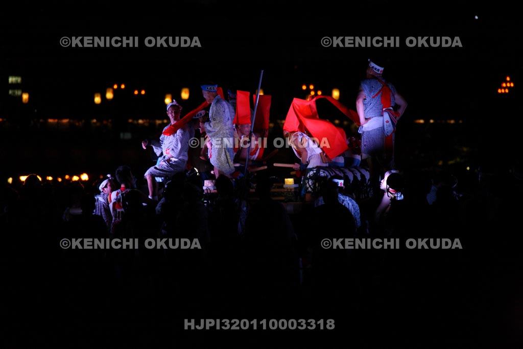 大阪府　天神祭　船渡御　催太鼓