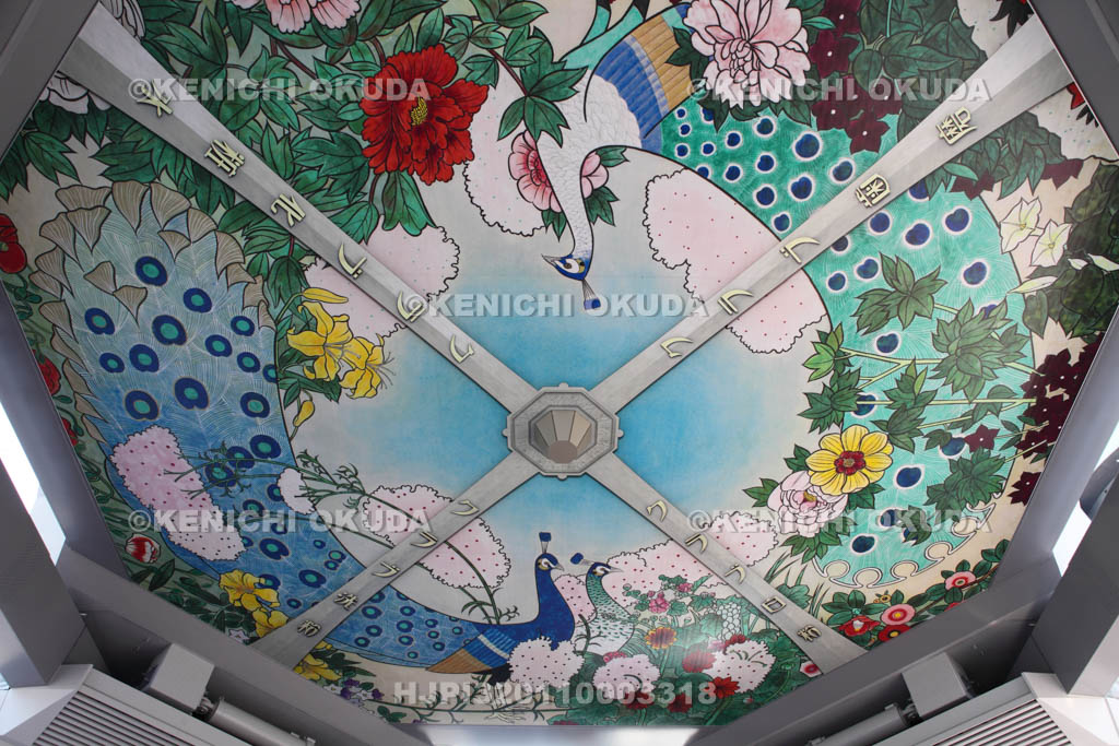 大阪府　通天閣　天井画