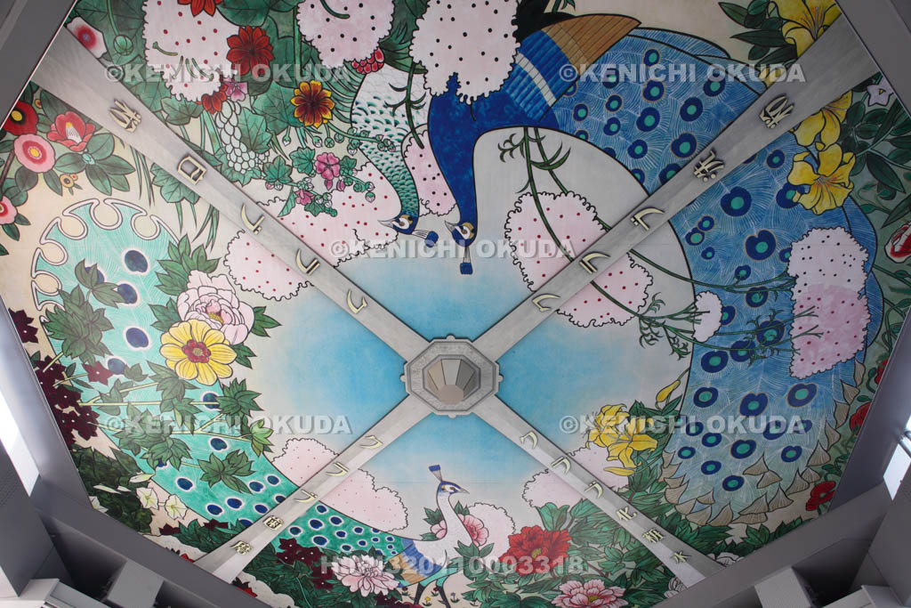 大阪府　通天閣　天井画