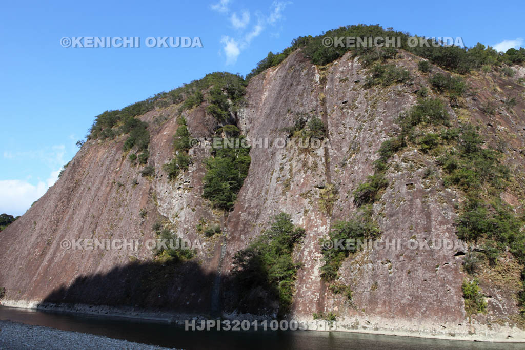 和歌山県　一枚岩と古座川