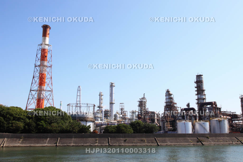 三重県　四日市コンビナート