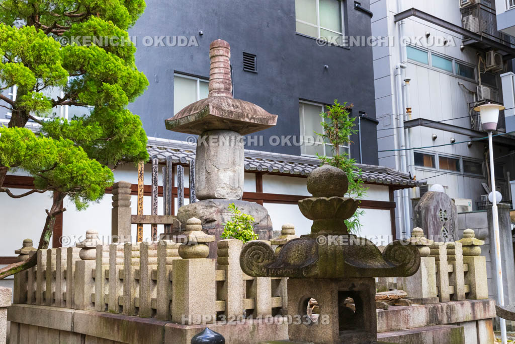 京都府 本能寺 織田信長の墓