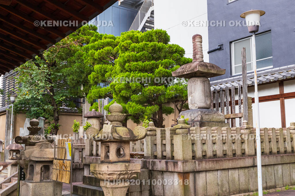 京都府 本能寺 織田信長の墓