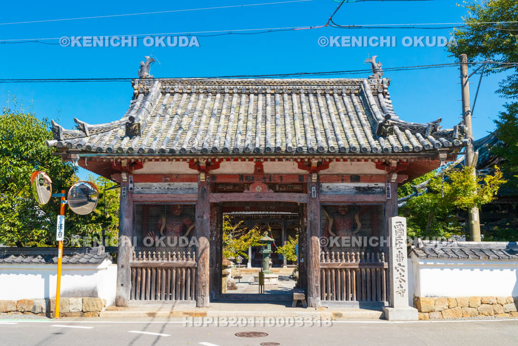 京都府　穴太寺　仁王門