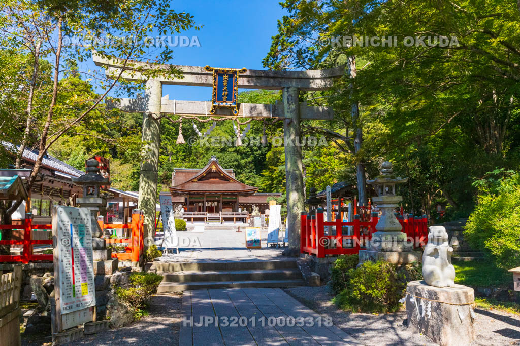 京都府　出雲大神宮　一之鳥居付近