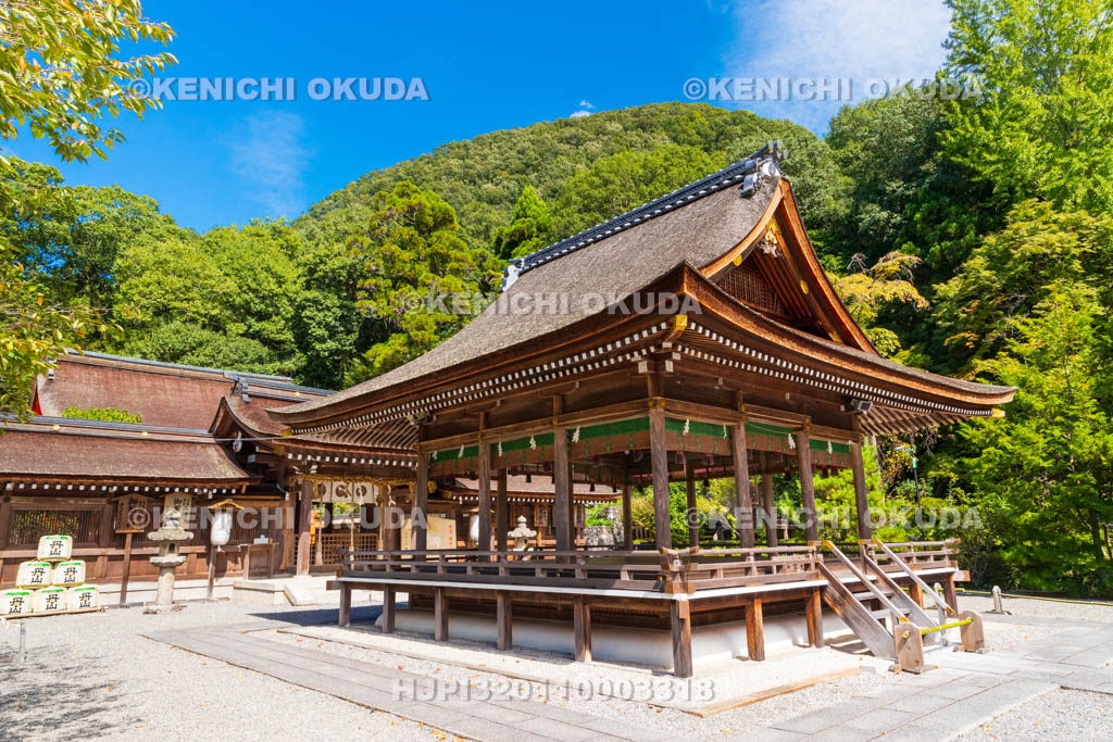 京都府　出雲大神宮　中門と拝殿