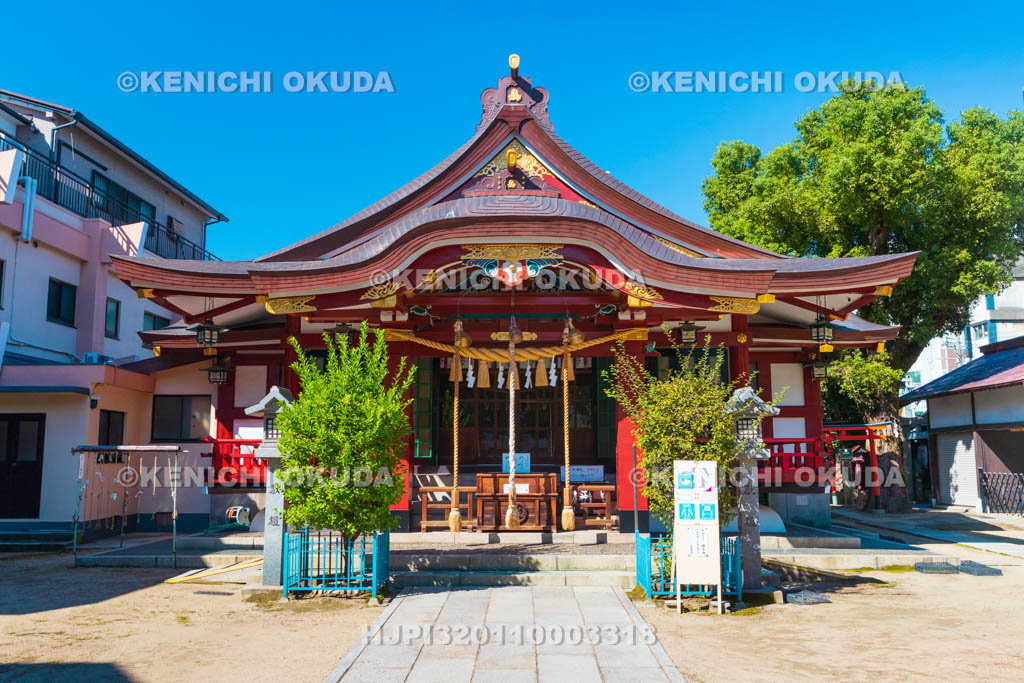 大阪府　生根神社（上の天神）　社殿