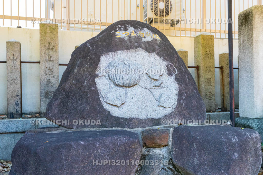 大阪府 生根神社(上の天神) こつま南瓜塚