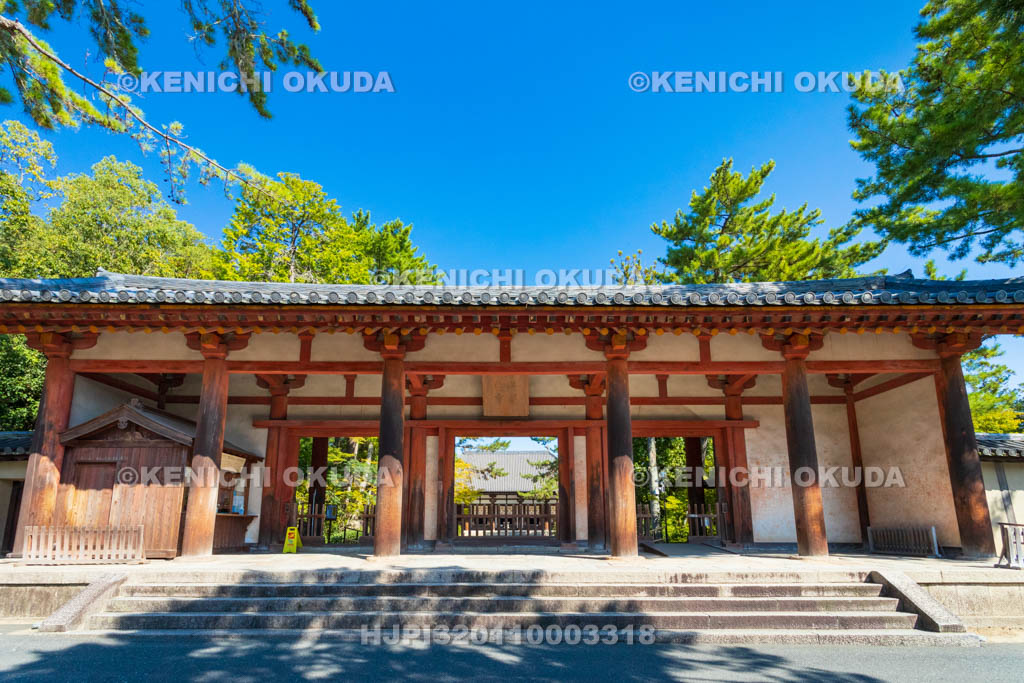 奈良県　唐招提寺　南大門