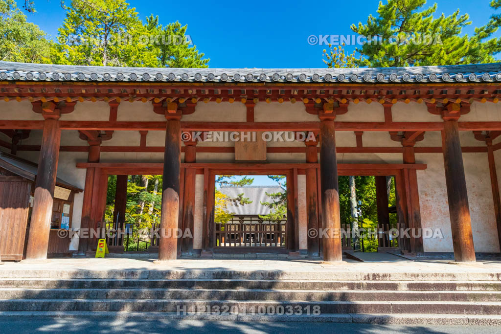 奈良県　唐招提寺　南大門