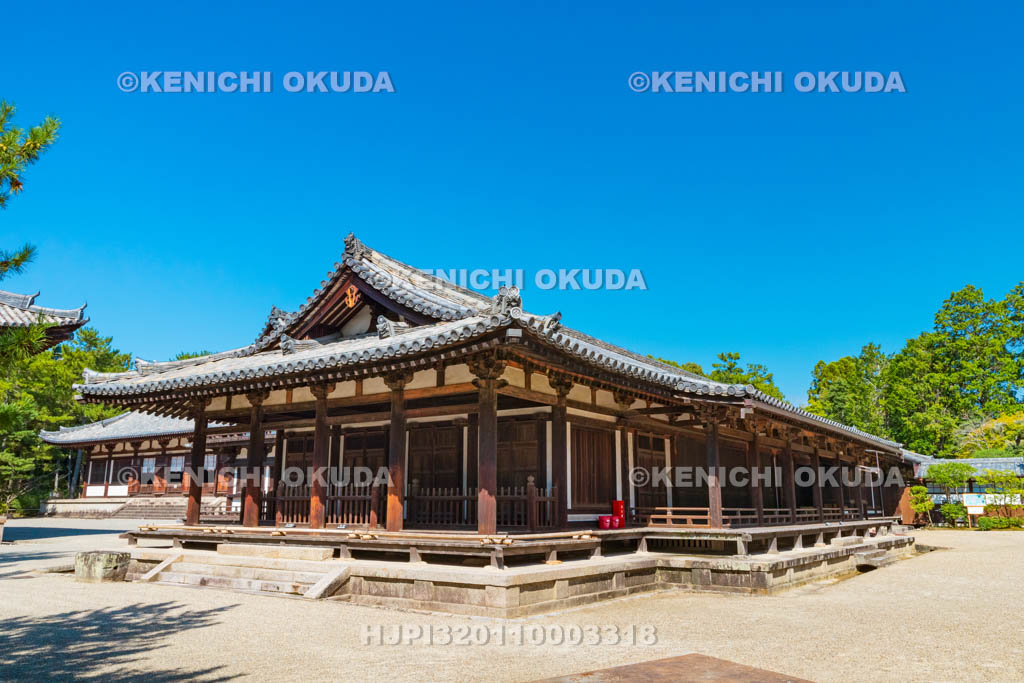 奈良県　唐招提寺　礼堂