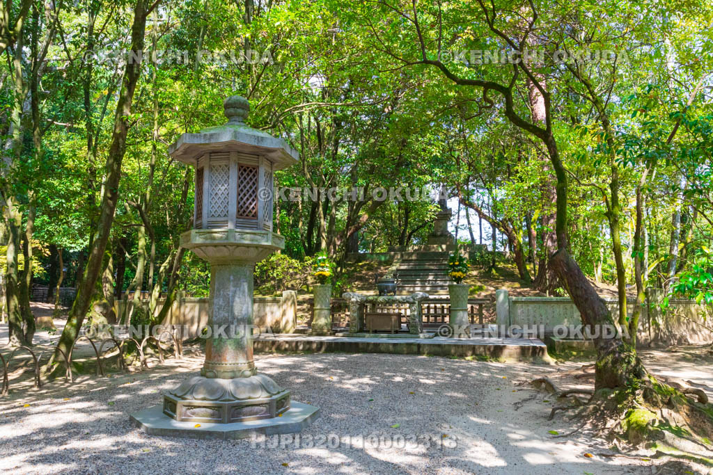 奈良県　唐招提寺　鑑真和上御廟