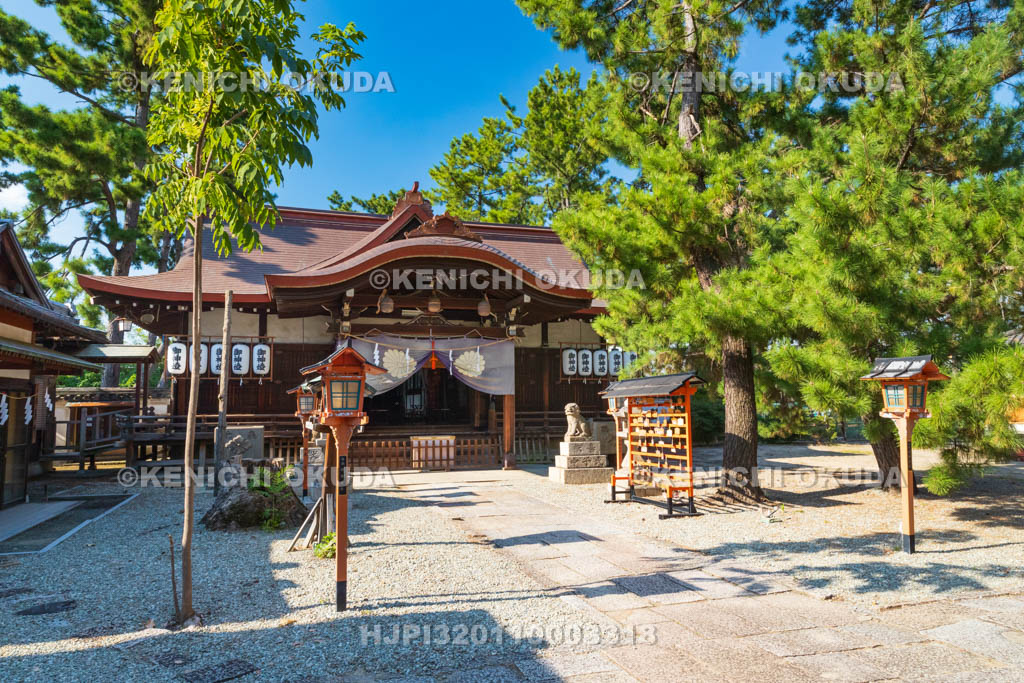 大阪府　高石神社　拝殿