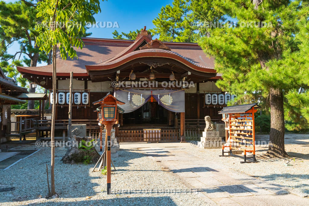 大阪府　高石神社　拝殿