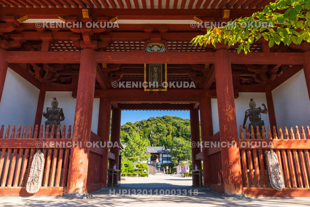 大阪府　叡福寺　南大門