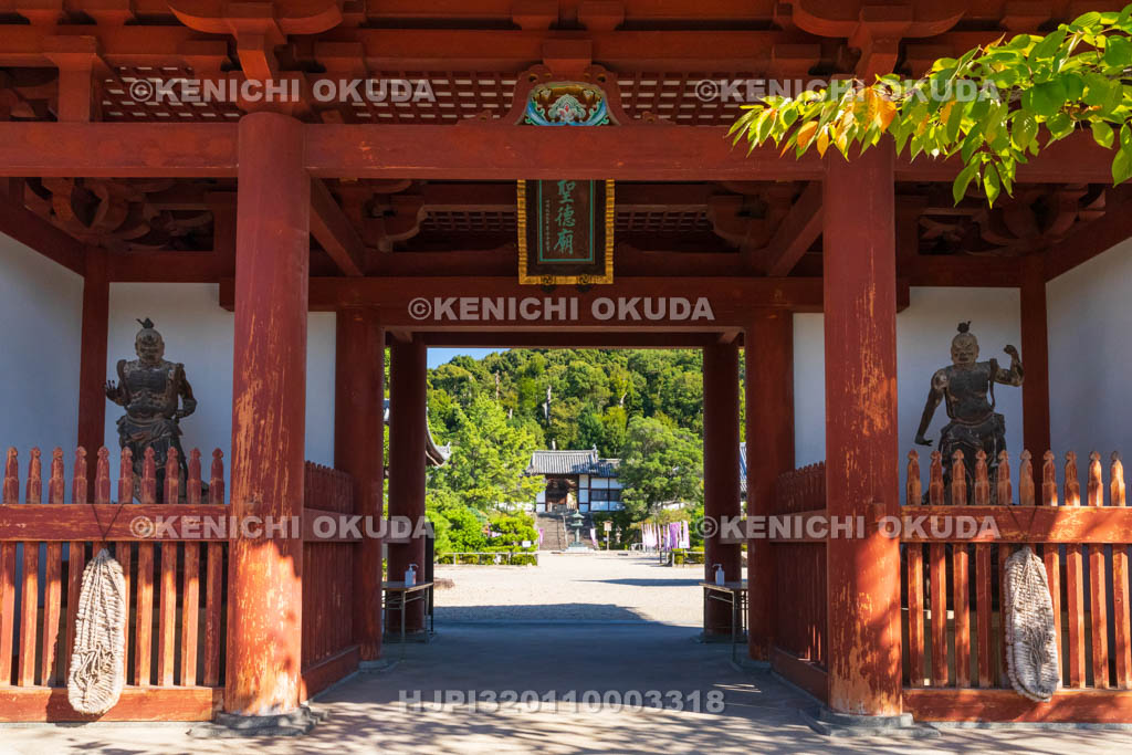 大阪府　叡福寺　南大門