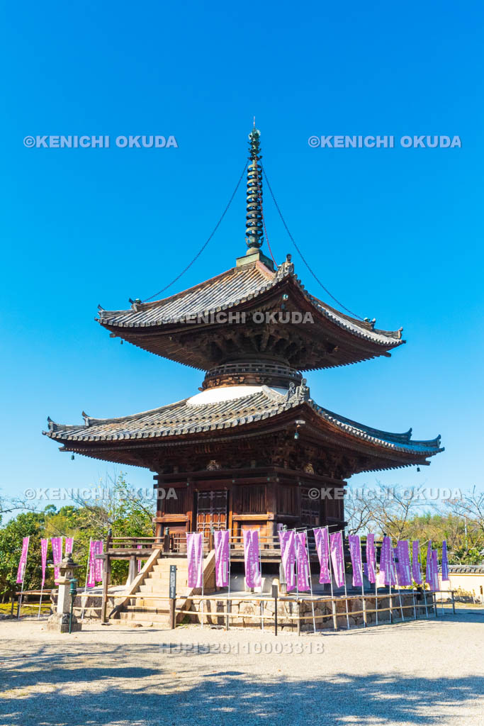 大阪府　叡福寺　宝塔