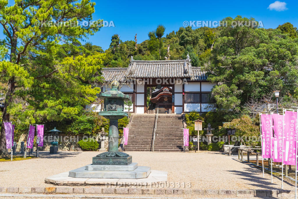 大阪府　叡福寺　聖徳太子御廟　二天門