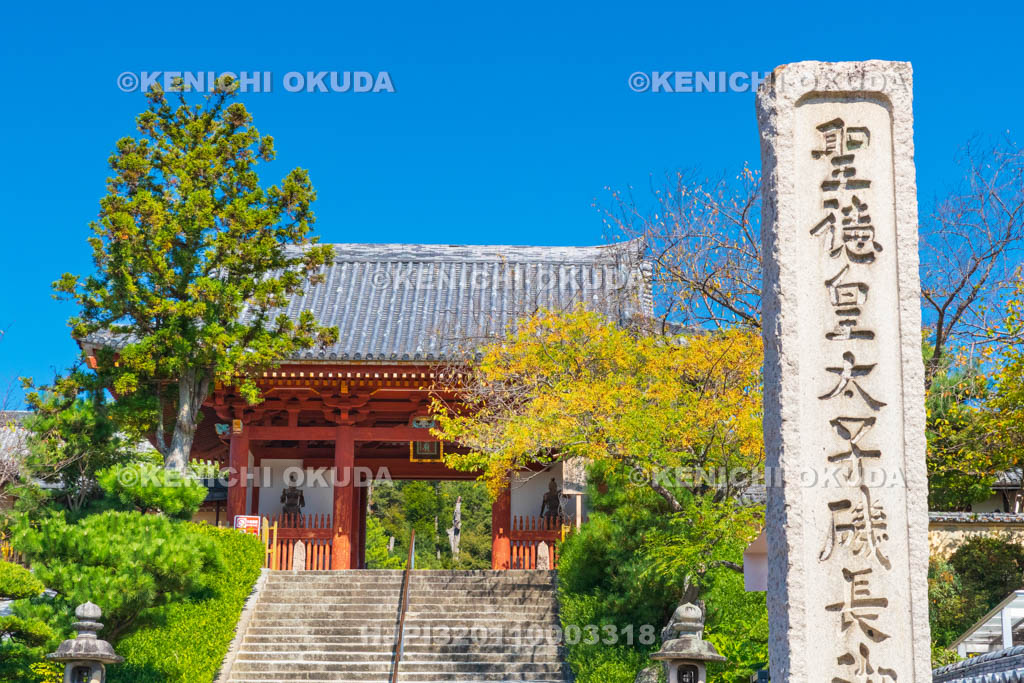 大阪府　叡福寺　南大門