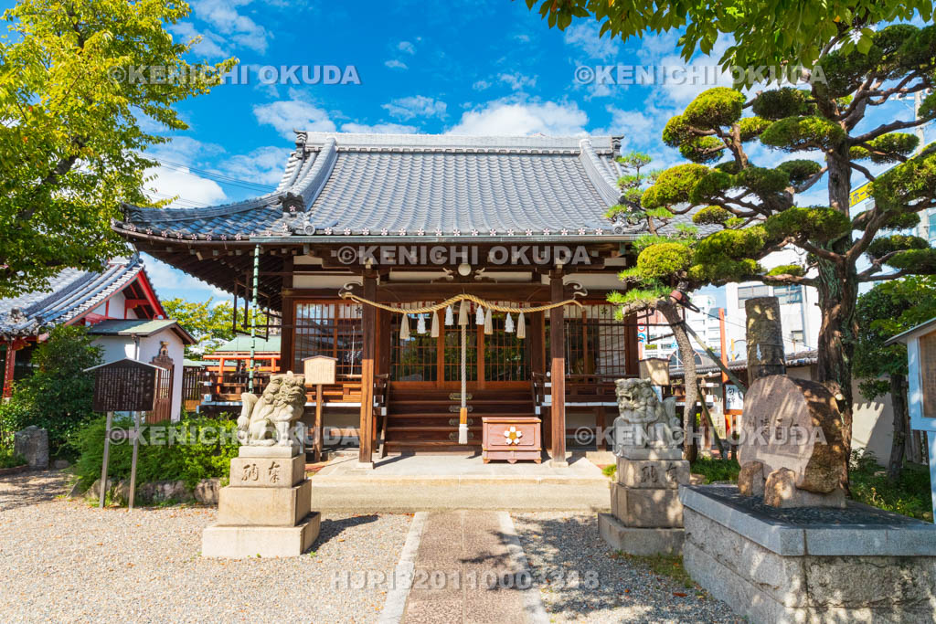 兵庫県　桜井神社　拝殿