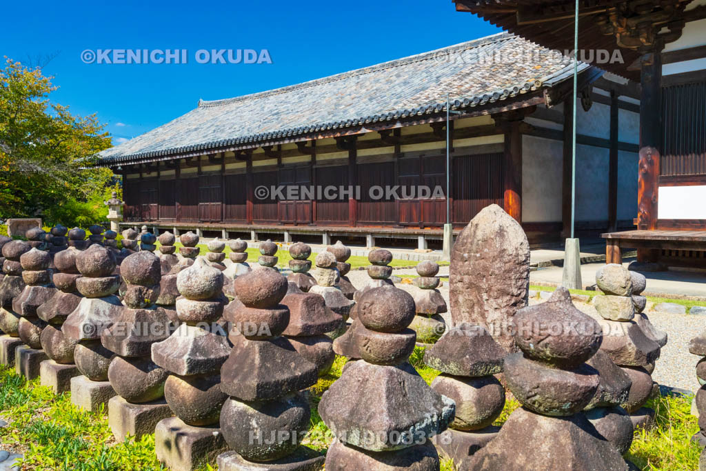 奈良県　元興寺　浮図田と禅室