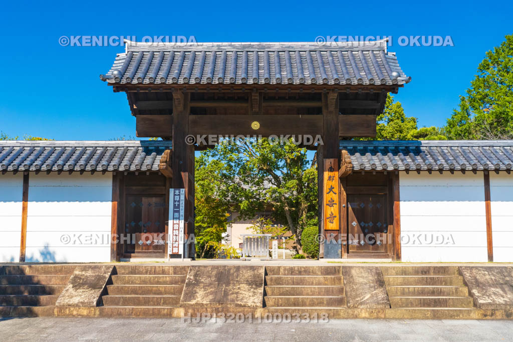 奈良県　大安寺　南門