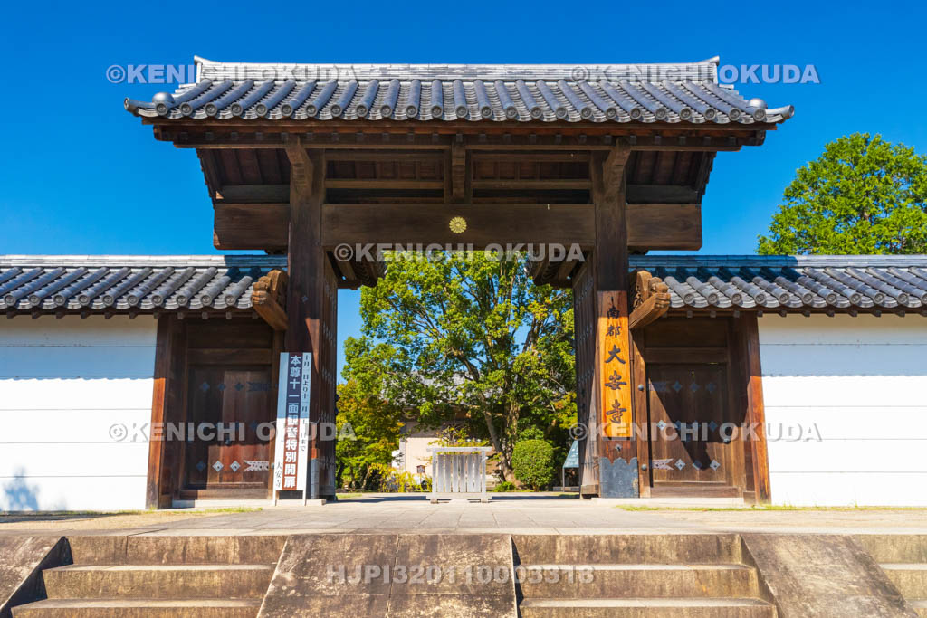 奈良県　大安寺　南門