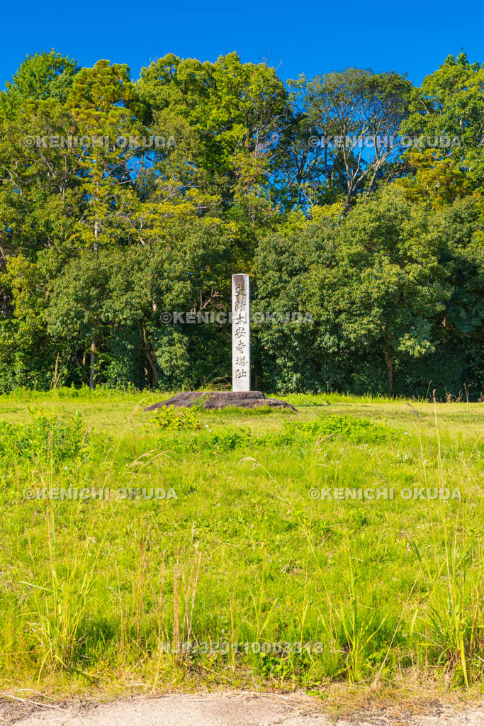 奈良県　大安寺　西塔跡
