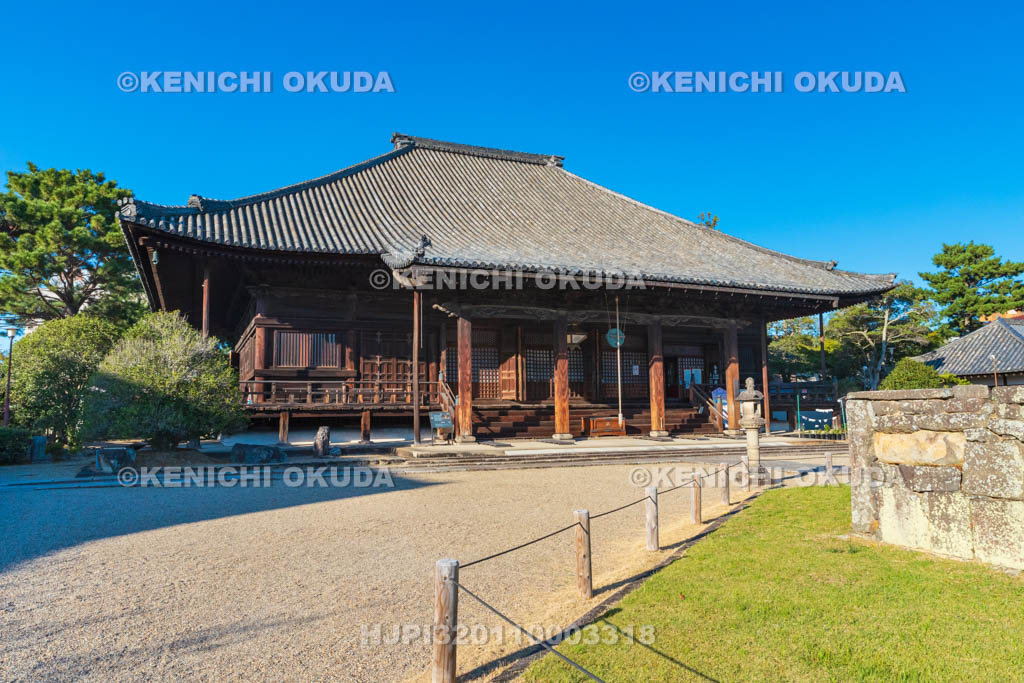 奈良県　西大寺　本堂