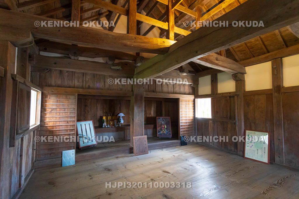 岡山県　備中松山城　天守　2階部分