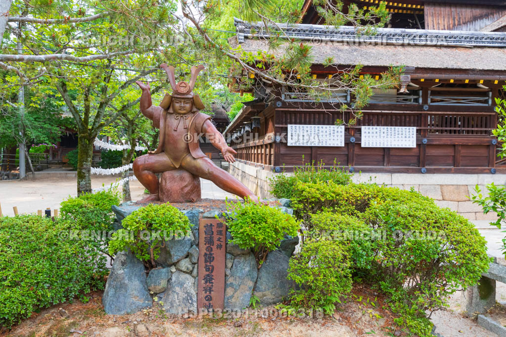 京都府　藤森神社　金太郎像