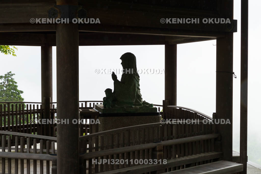 京都府　善峯寺　けいしょう殿　桂昌院の像
