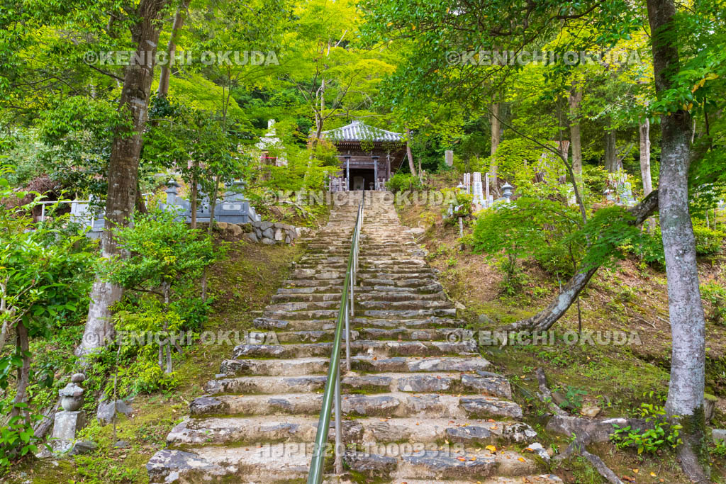 京都府　嵯峨野　二尊院　湛空上人廟　法然上人廟