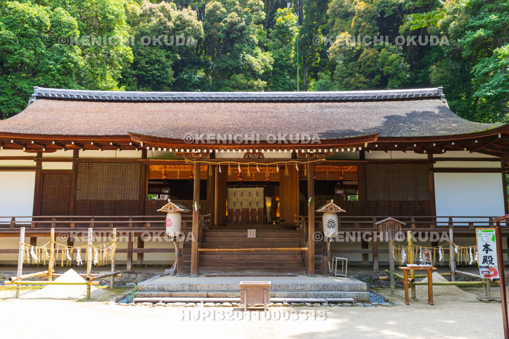 京都府　宇治上神社　拝殿（国宝）