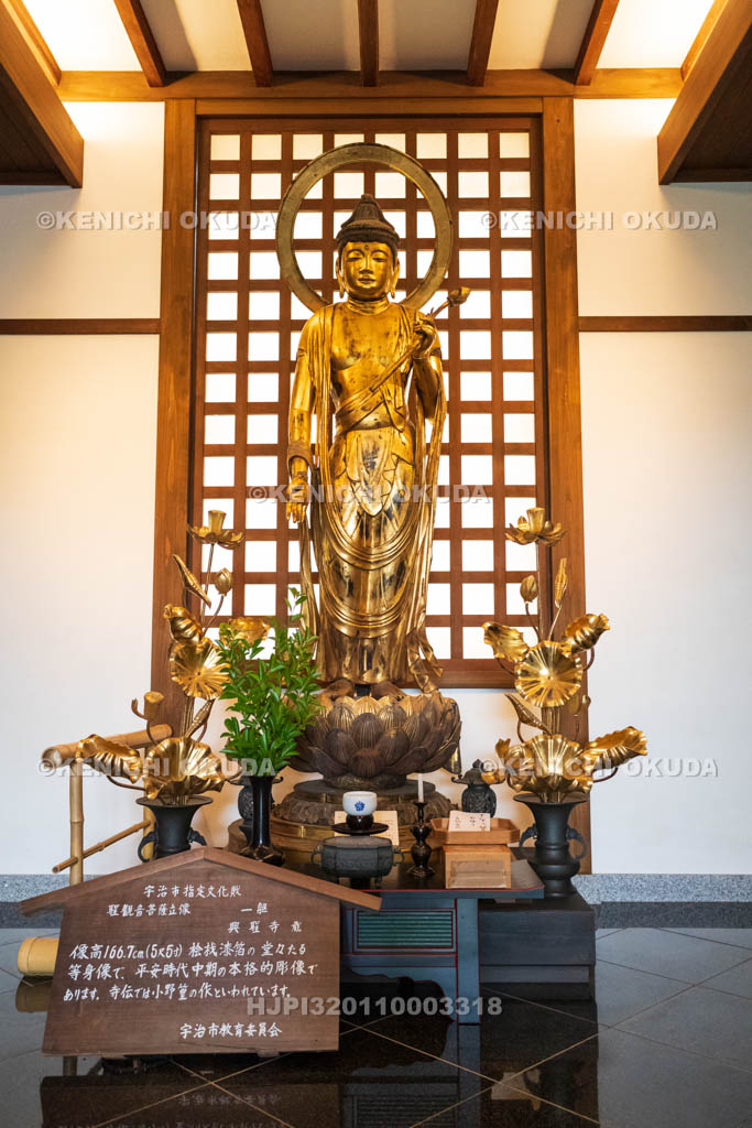 京都府　宇治市　興聖寺　宝物殿　聖観音菩薩（手習観音）立像