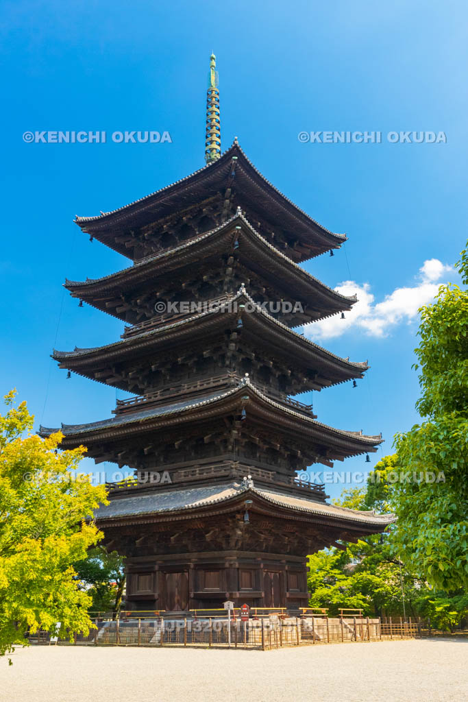京都府　東寺　五重塔
