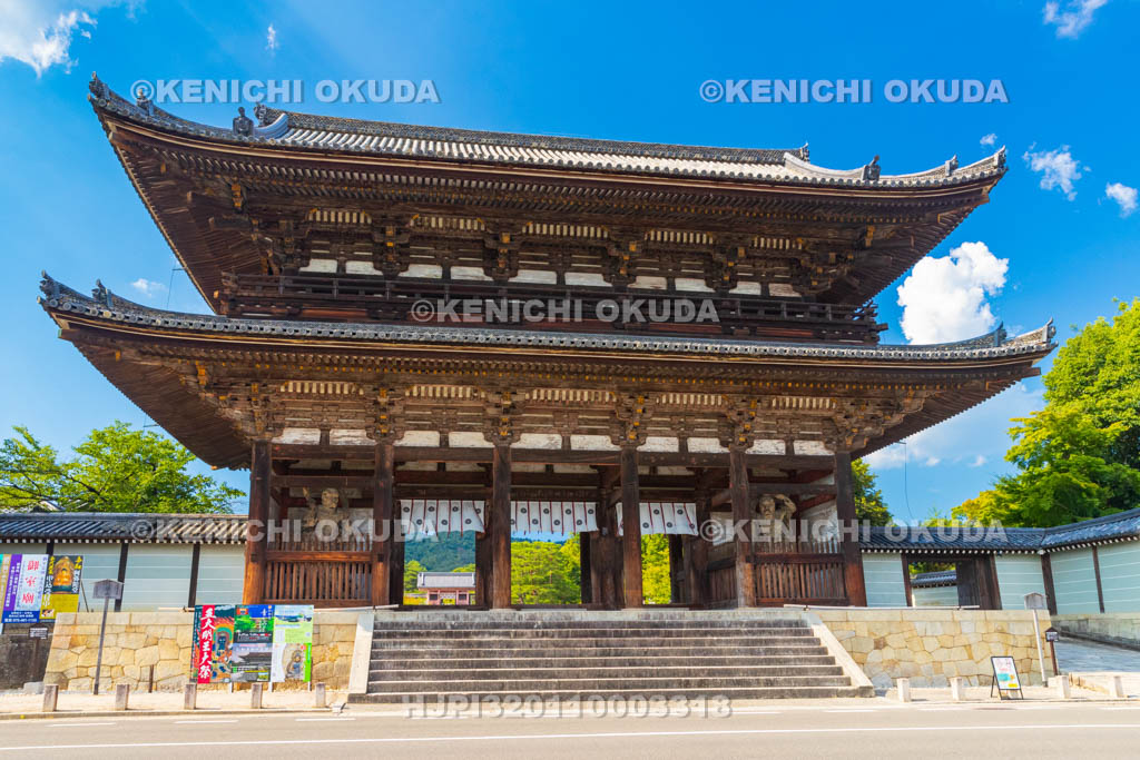 京都府　仁和寺　二王門
