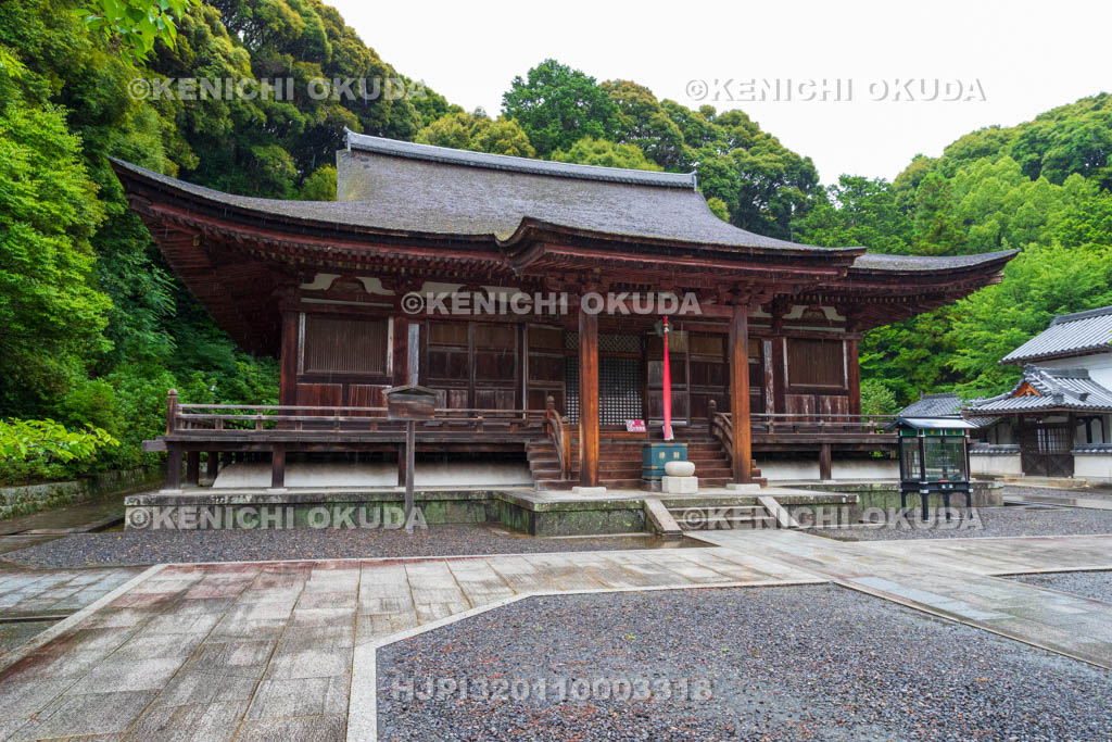 奈良県　長弓寺　本堂