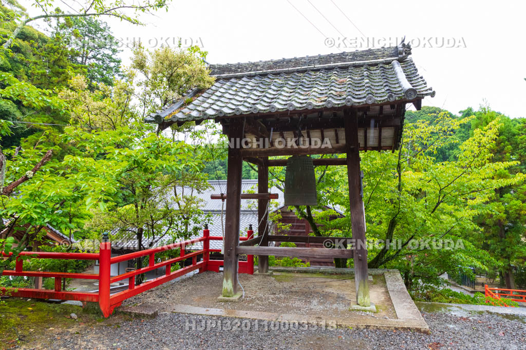 奈良県 長弓寺 鐘楼(まゆみの鐘)