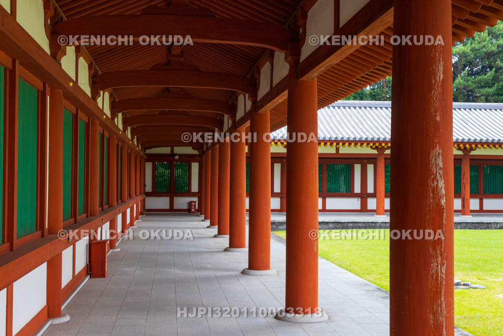 奈良県　薬師寺　西回廊