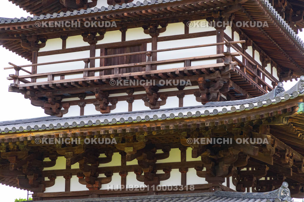 奈良県　薬師寺　東塔（国宝）